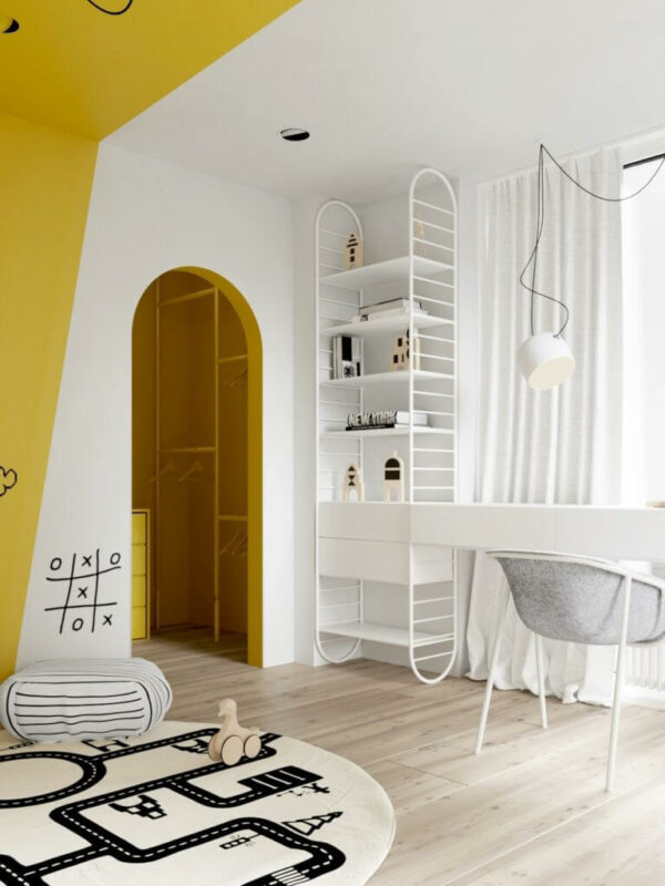 LIV Design looks at the colours of the year for 2021 in this playful children's room.