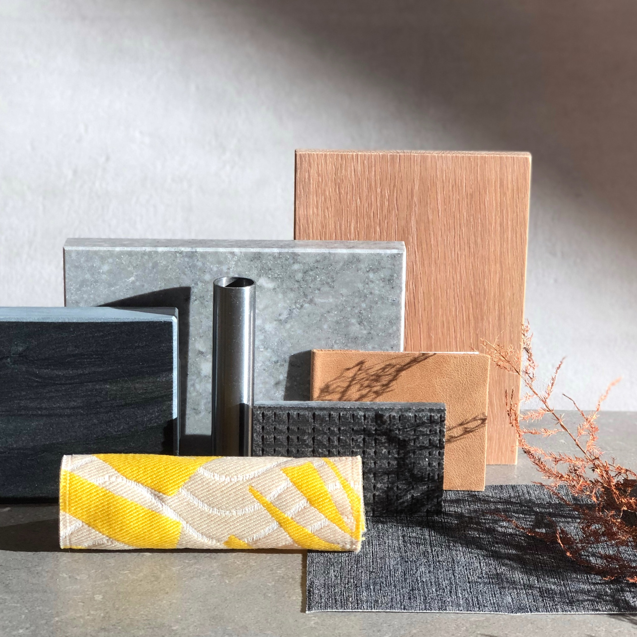 LIV Design's materials shows off the colour of the year.